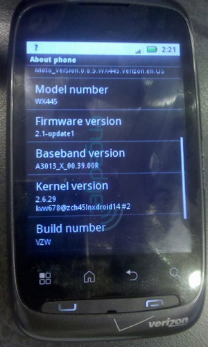  Motorola WX445